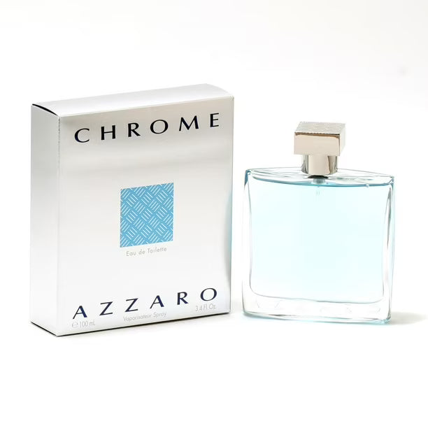 Azzaro Chrome MEN by AZZARO- Eau De Toilette Spray 100 ml