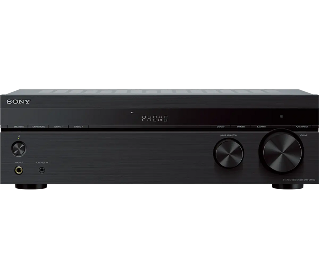 Sony STR-DH190 - 2.0ch Stereo Receiver Phono Input and Bluetooth® Technology