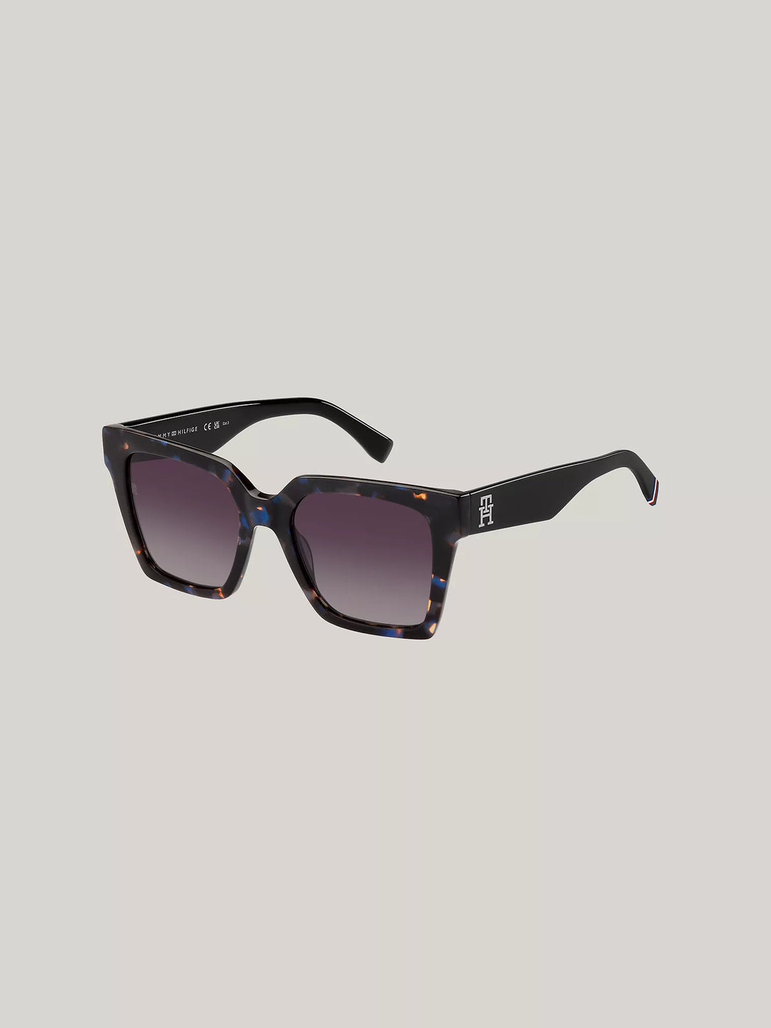 Tommy Hilfiger TH Logo Oversized Butterfly Sunglasses