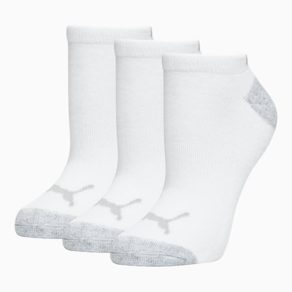 PUMA Women's Half-Terry Low Socks (3 Pairs)