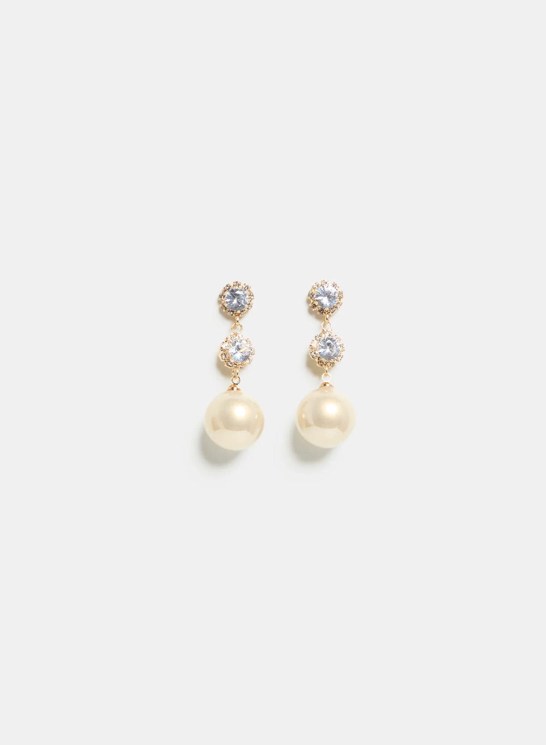 Laura Tiered Pearl Earrings