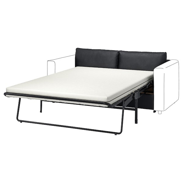 IKEA FINNALA Loveseat sleeper section, Grann/Bomstad black