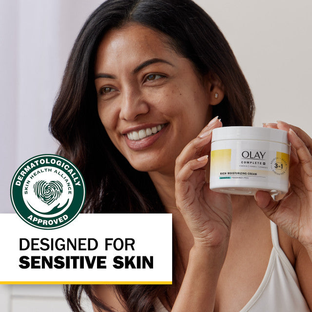Olay Complete + Rich Moisturizing Cream Sensitive