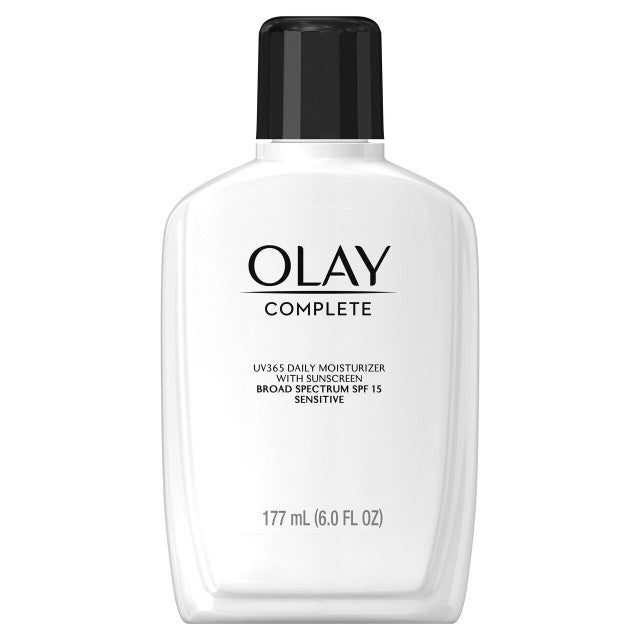 Olay Complete Lotion Moisturizer, Sensitive with Sunscreen SPF 15
