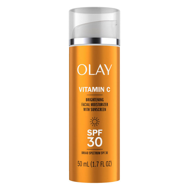 Olay Vitamin C Brightening Facial Moisturizer with Sunscreen SPF 30