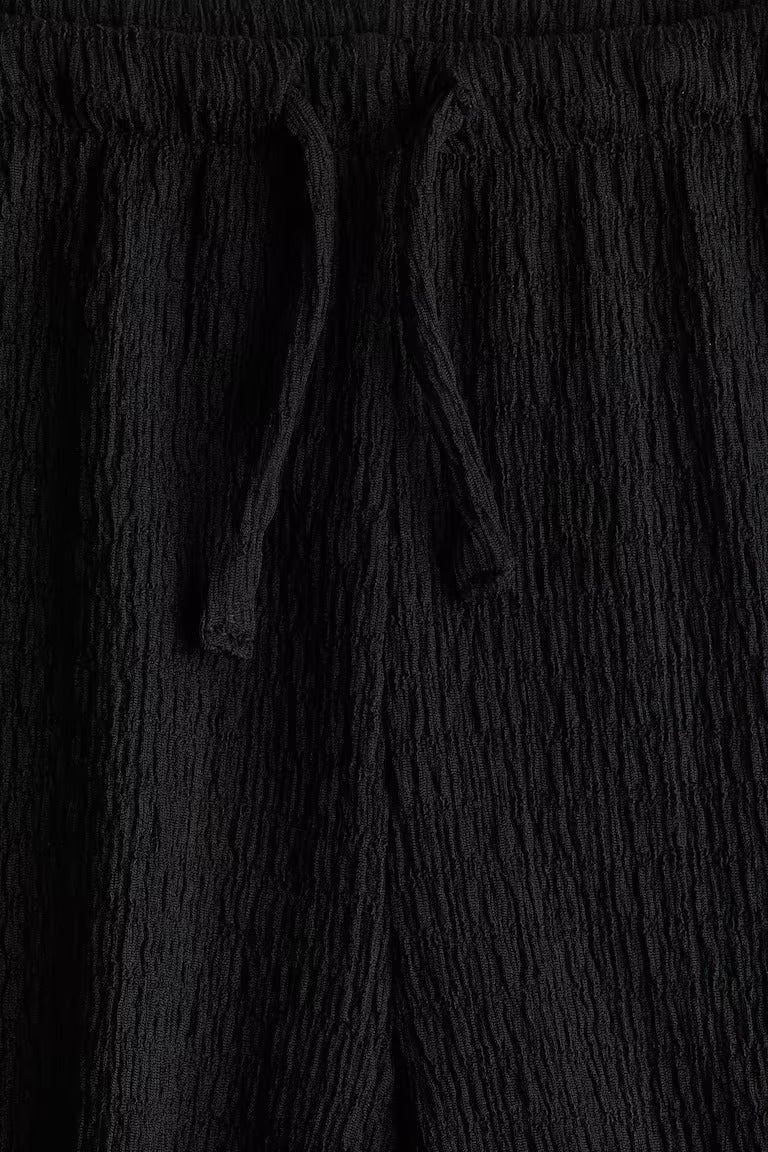 H&M Textured Jersey Pants