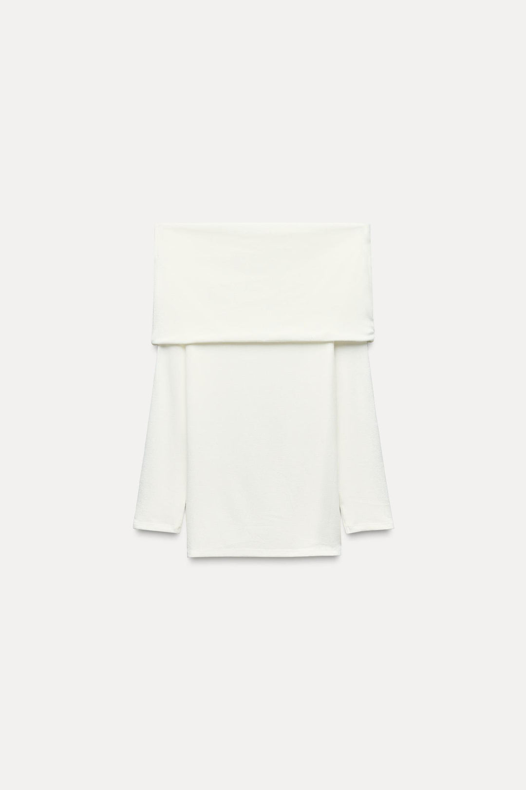 ZARA DRAPED OFF-THE-SHOULDER TOP