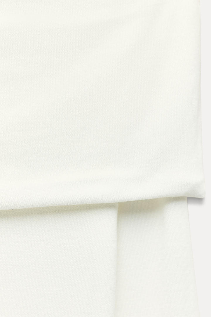 ZARA DRAPED OFF-THE-SHOULDER TOP