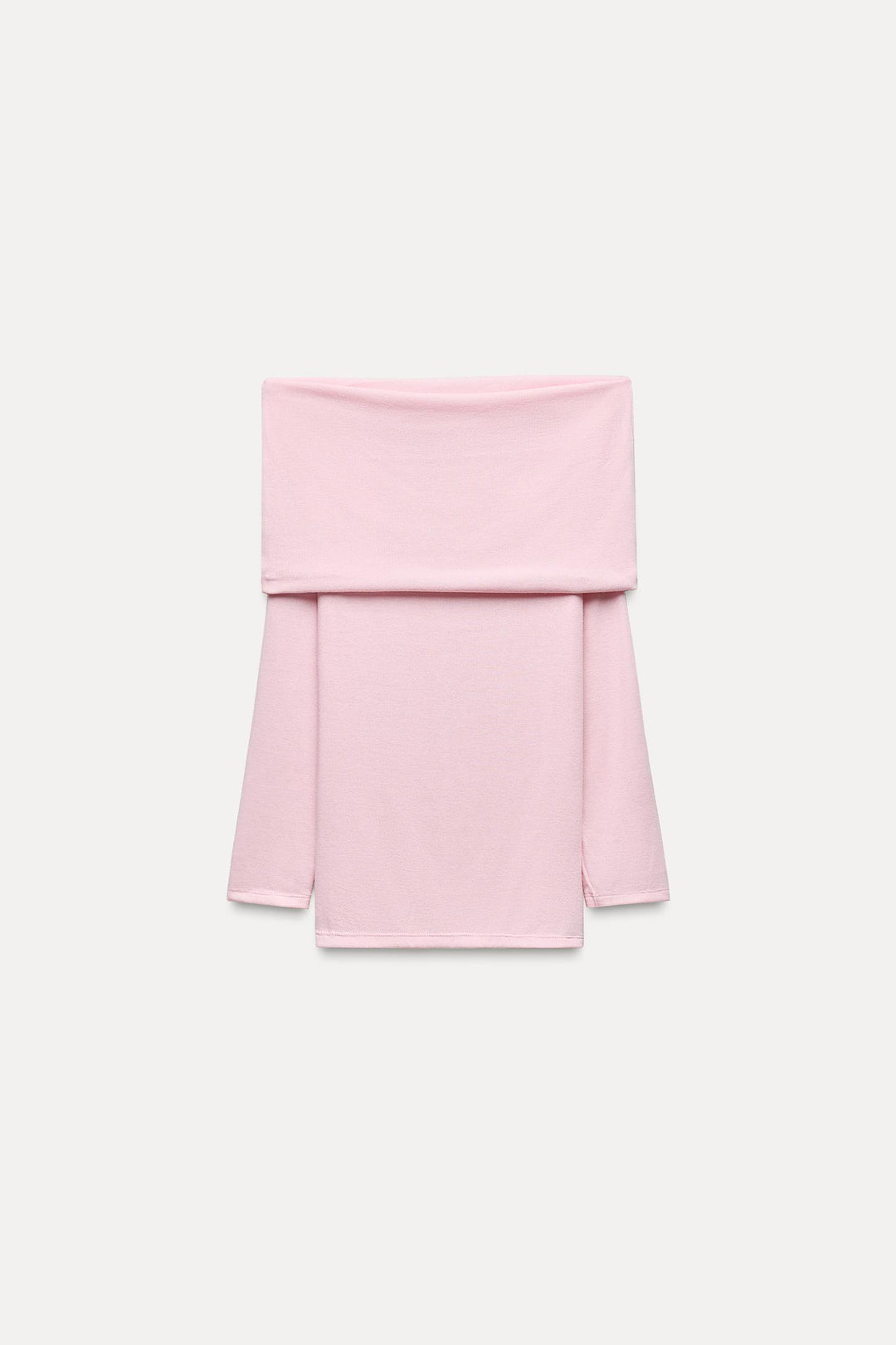 ZARA DRAPED OFF-THE-SHOULDER TOP