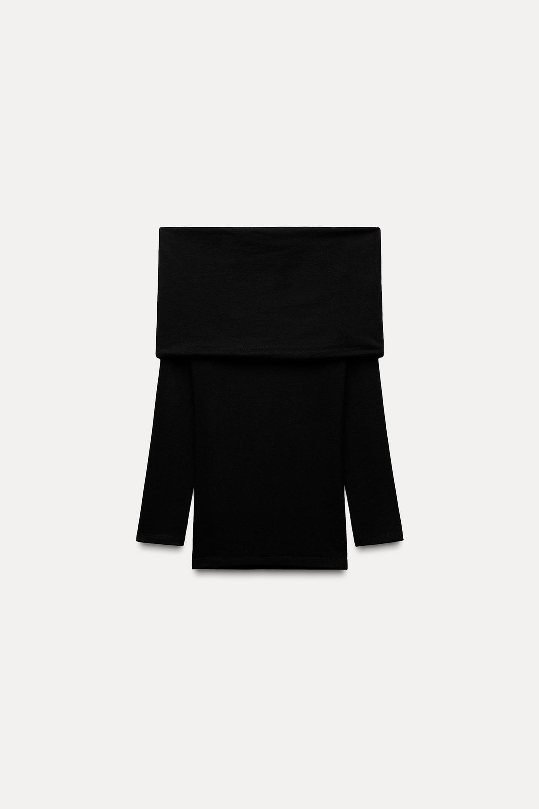 ZARA DRAPED OFF-THE-SHOULDER TOP
