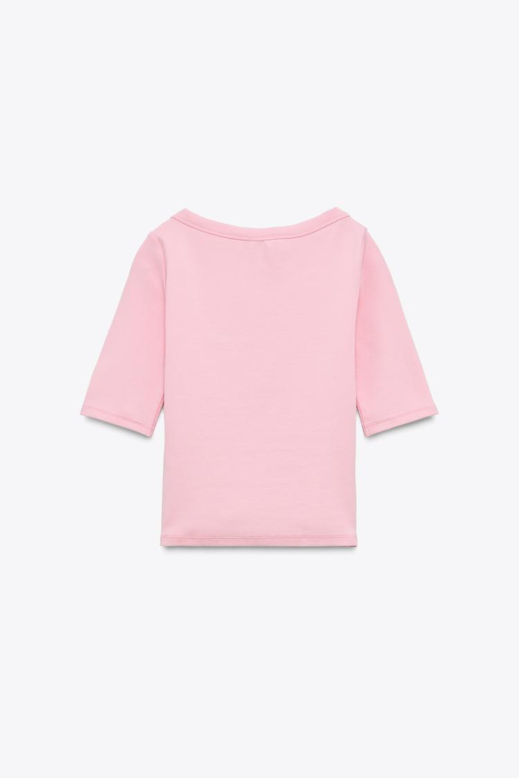 ZARA VARSITY T-SHIRT