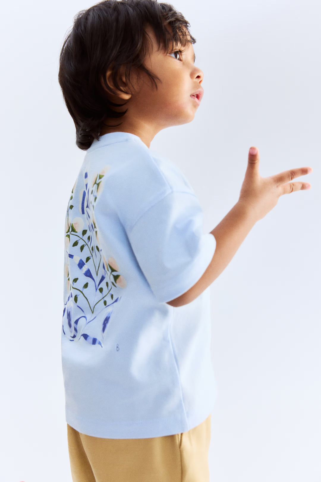 H&M T-Shirt with Printed Motif