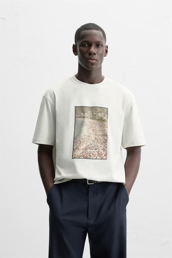 Zara @RAFAEL MOURA PHOTO T-SHIRT