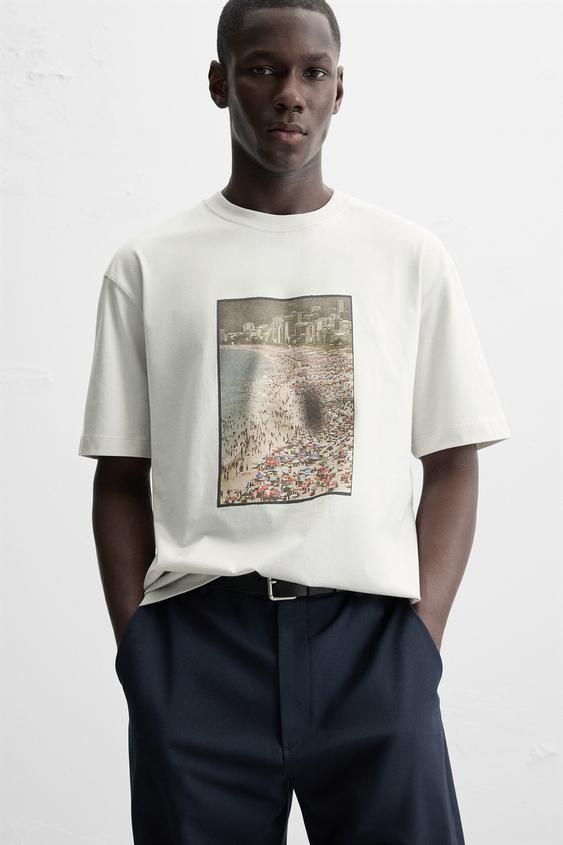 Zara @RAFAEL MOURA PHOTO T-SHIRT