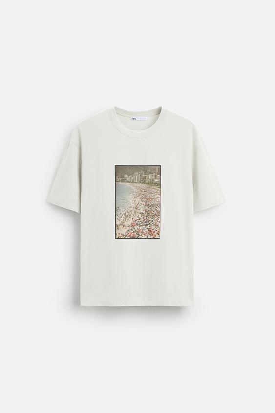 Zara @RAFAEL MOURA PHOTO T-SHIRT