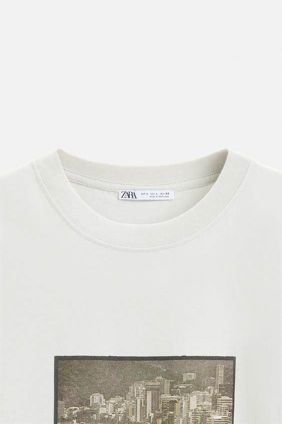 Zara @RAFAEL MOURA PHOTO T-SHIRT