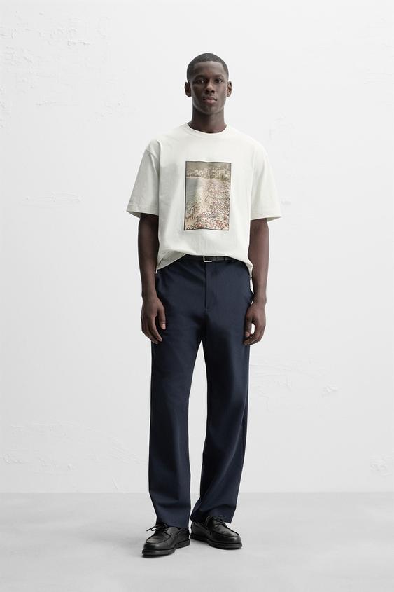 Zara @RAFAEL MOURA PHOTO T-SHIRT