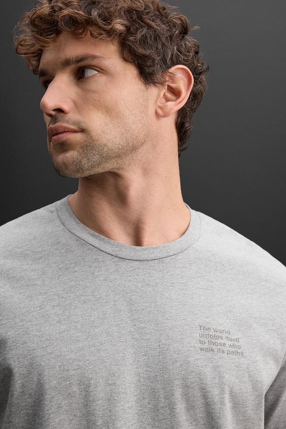 Zara GRAPHIC PRINT T-SHIRT