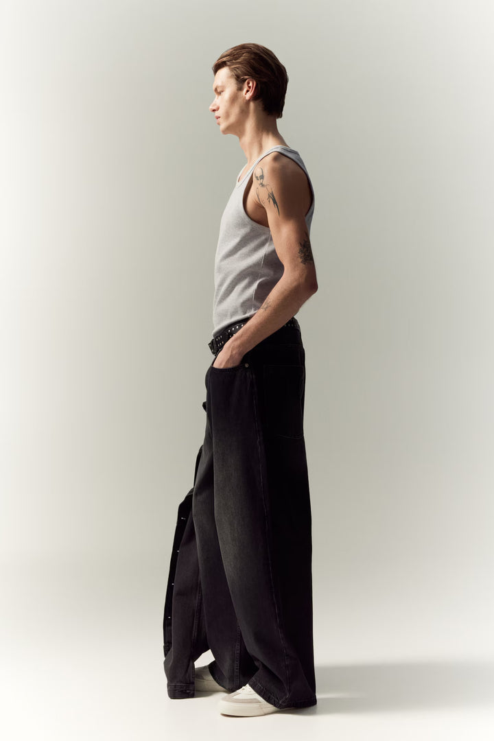 H&M Slim Fit Ribbed Tank Top