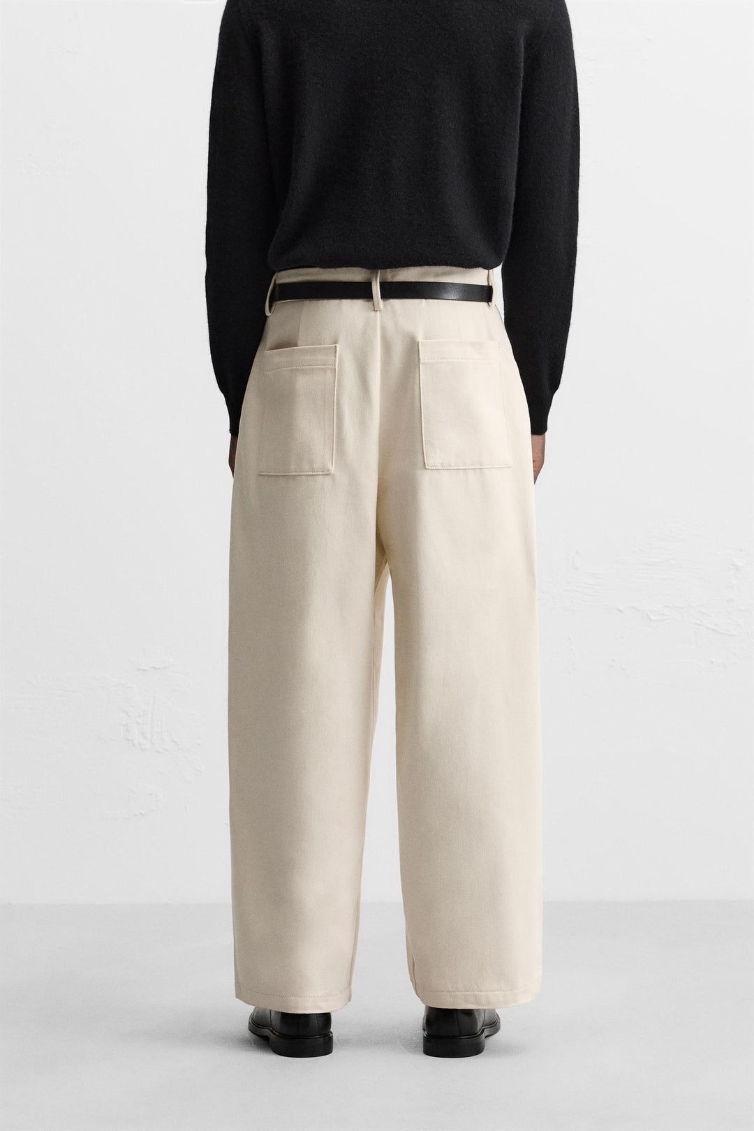 ZARA BALLOON FIT PANTS