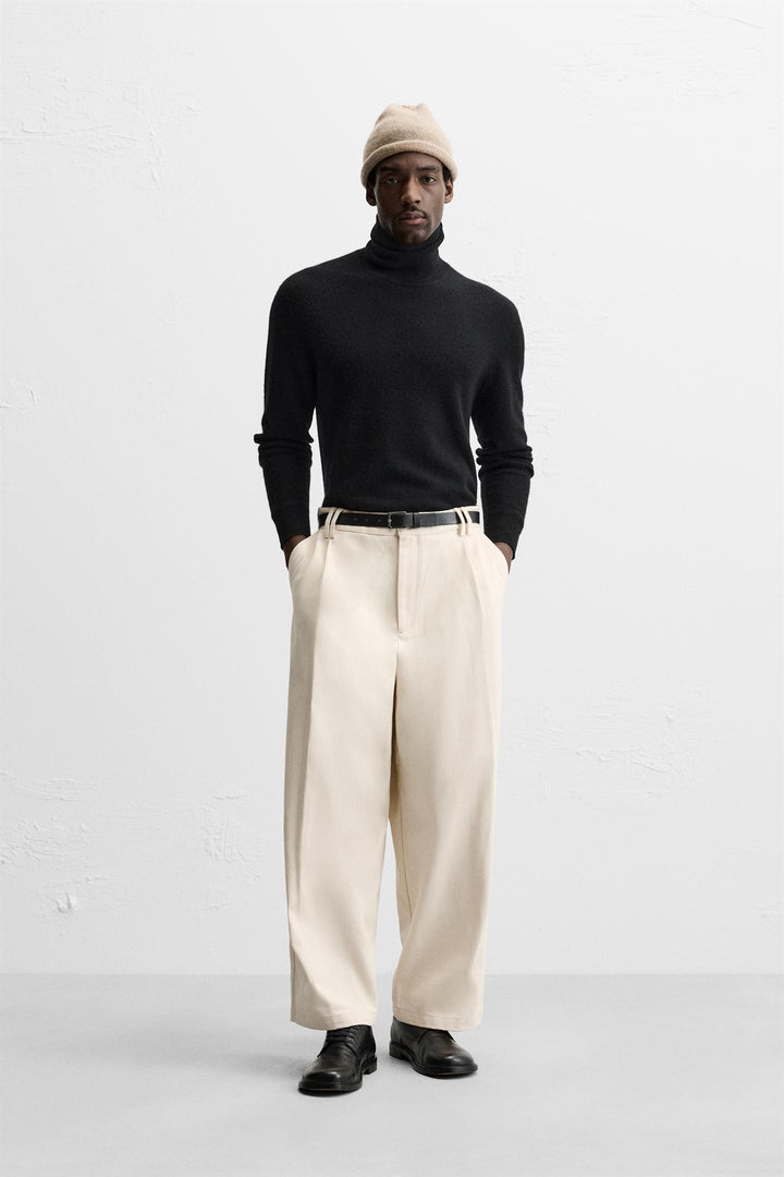 ZARA BALLOON FIT PANTS