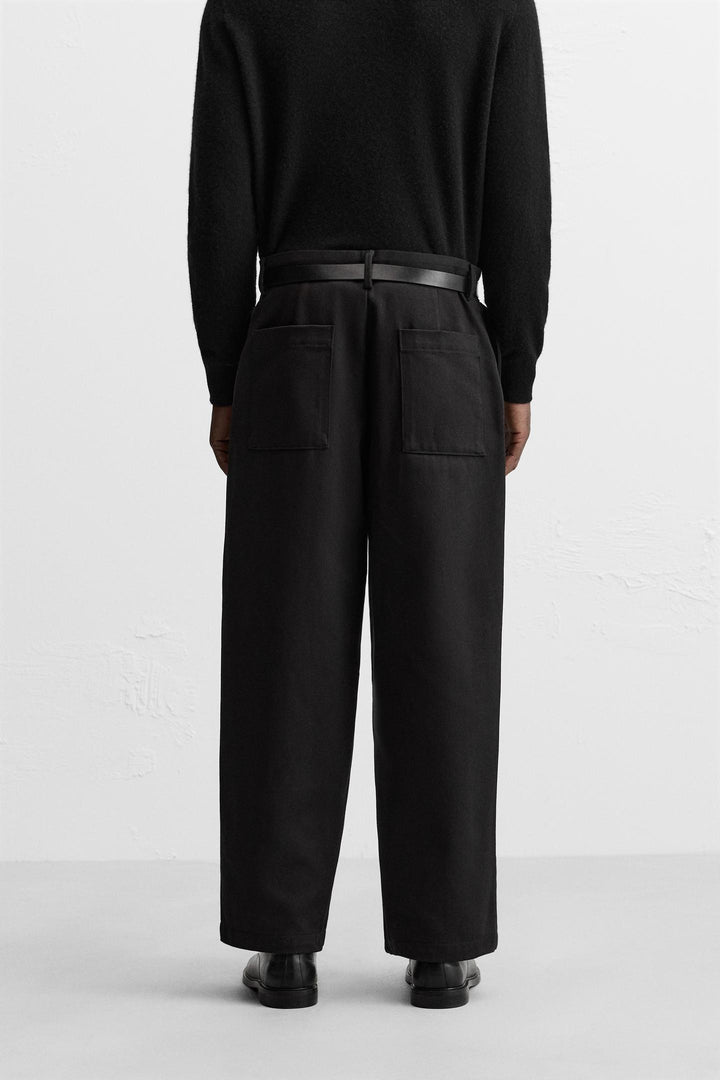 ZARA BALLOON FIT PANTS