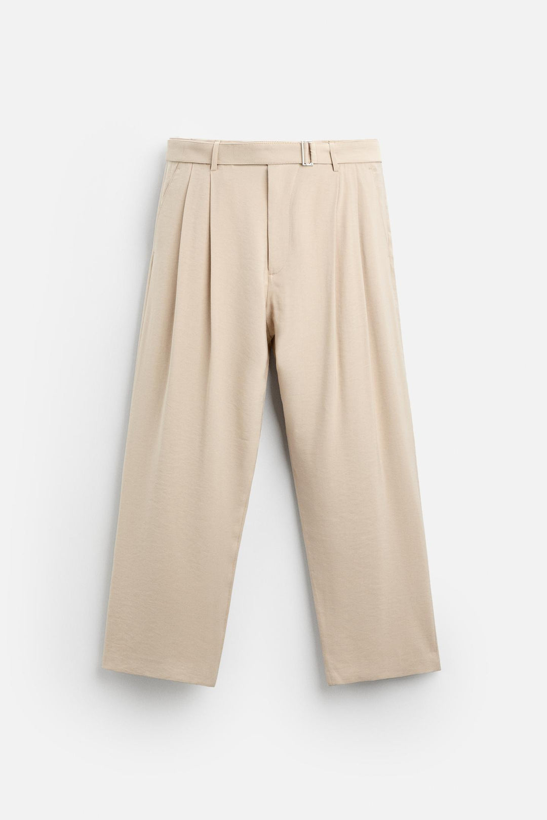 ZARA PLEATED PANTS WITH BELT