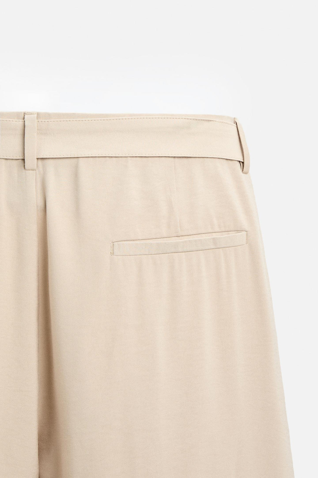 ZARA PLEATED PANTS WITH BELT