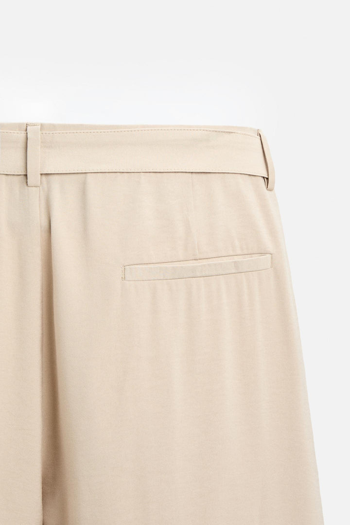 ZARA PLEATED PANTS WITH BELT