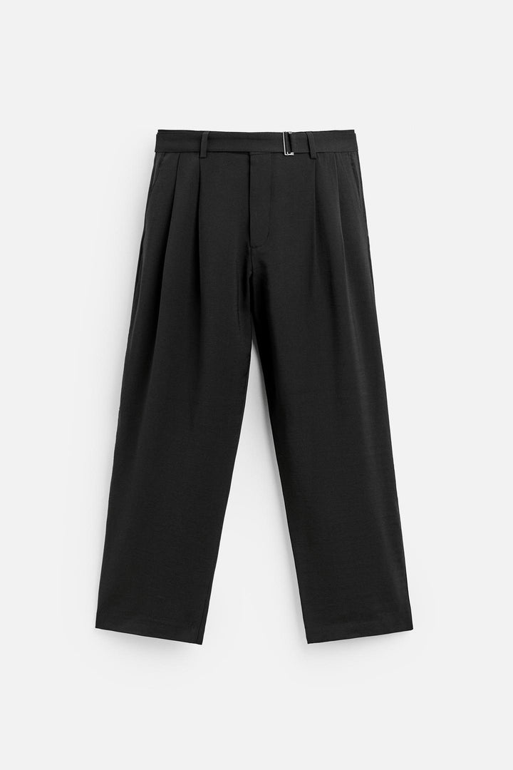 ZARA PLEATED PANTS WITH BELT