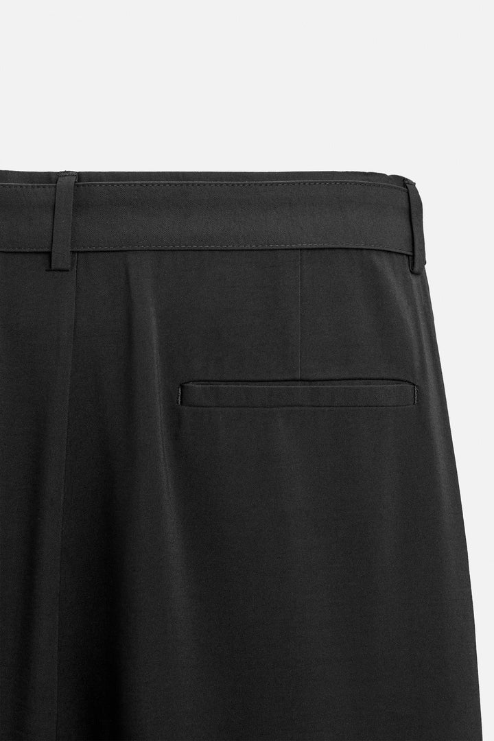 ZARA PLEATED PANTS WITH BELT