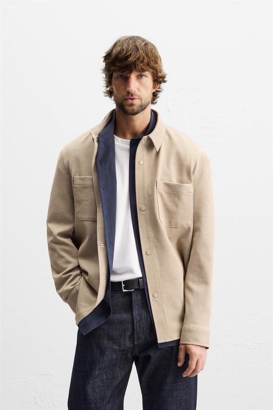 Zara STRETCH OVERSHIRT