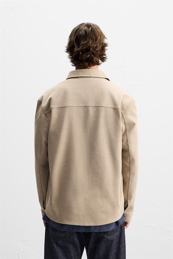 Zara STRETCH OVERSHIRT