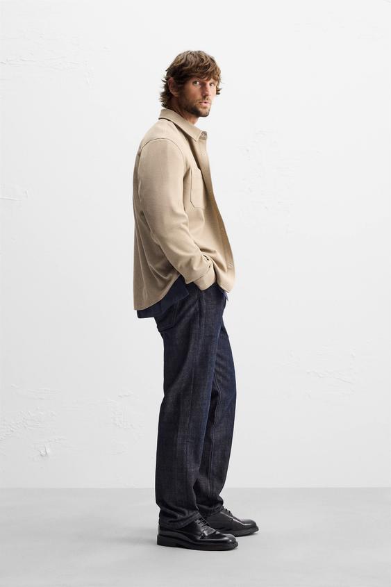Zara STRETCH OVERSHIRT