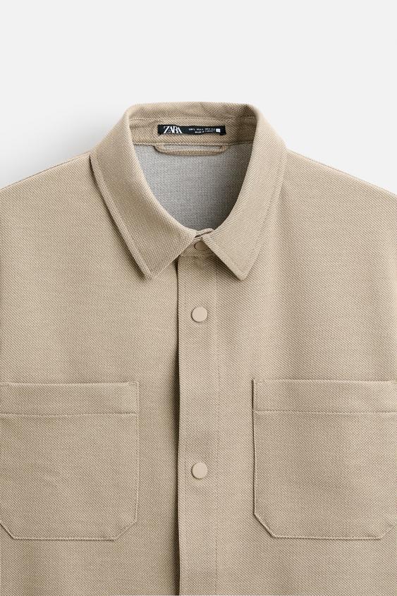 Zara STRETCH OVERSHIRT