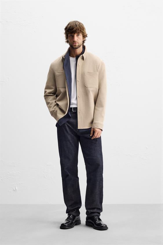 Zara STRETCH OVERSHIRT