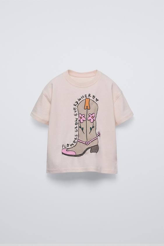 Zara PRINTED T-SHIRT