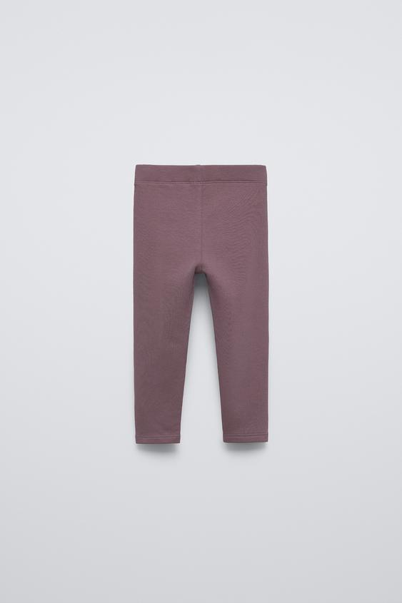 Zara TWO-PACK OF PLAIN LEGGINGS