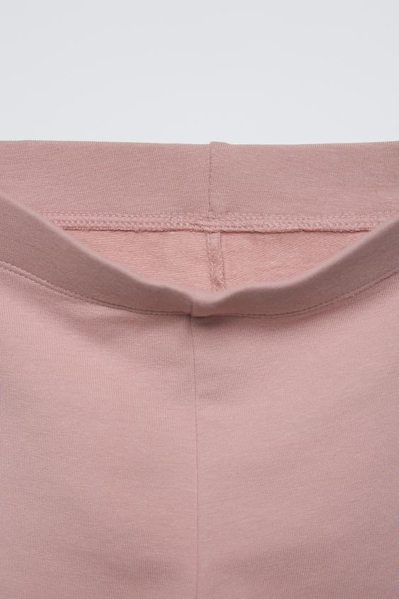 Zara TWO-PACK OF PLAIN LEGGINGS