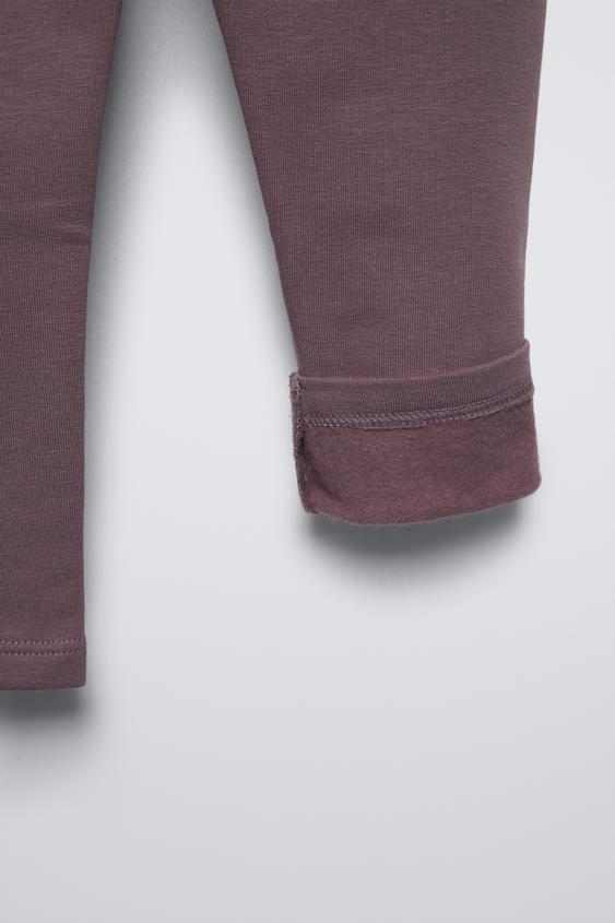 Zara TWO-PACK OF PLAIN LEGGINGS