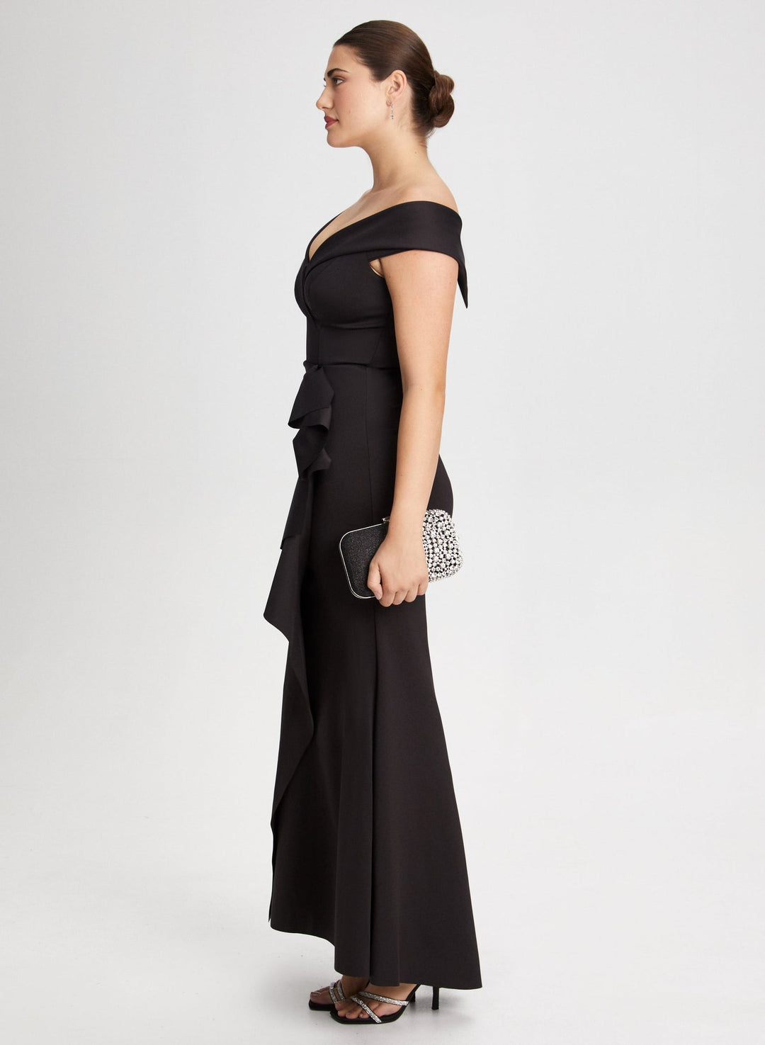LAURA Wrap Style Mermaid Dress