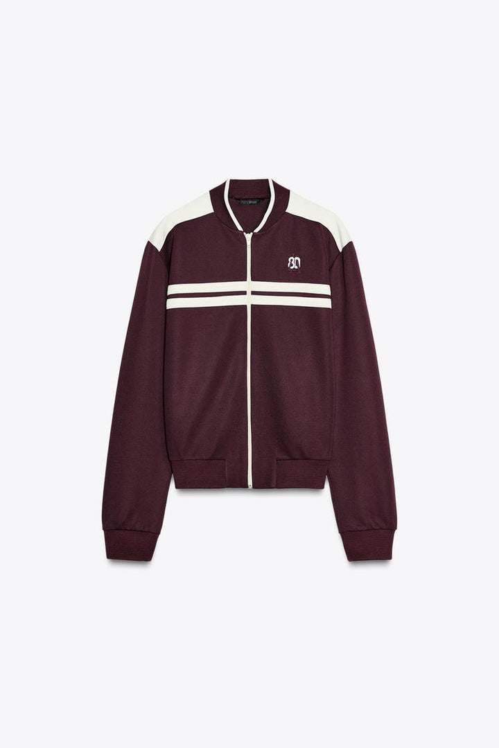 ZARA EMBROIDERED SWEATSHIRT