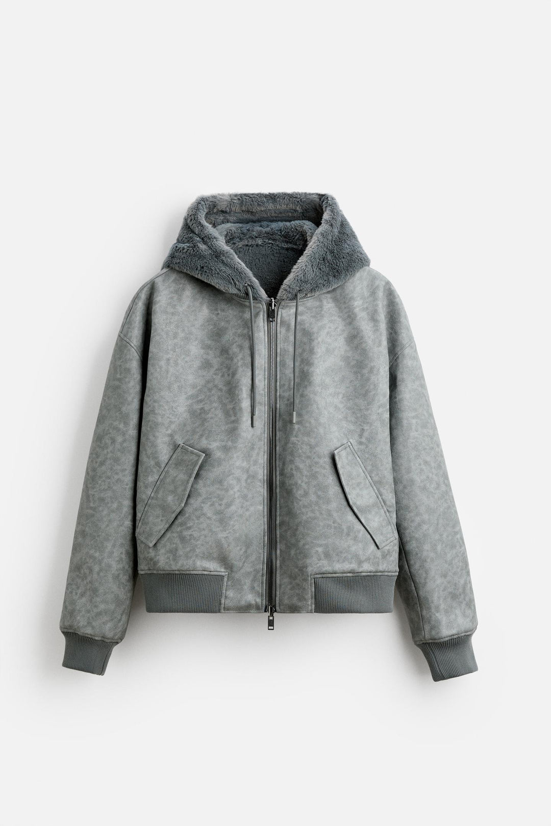 ZARA REVERSIBLE BOMBER JACKET