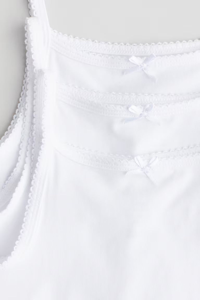 H&M 3-pack Jersey Tank Tops