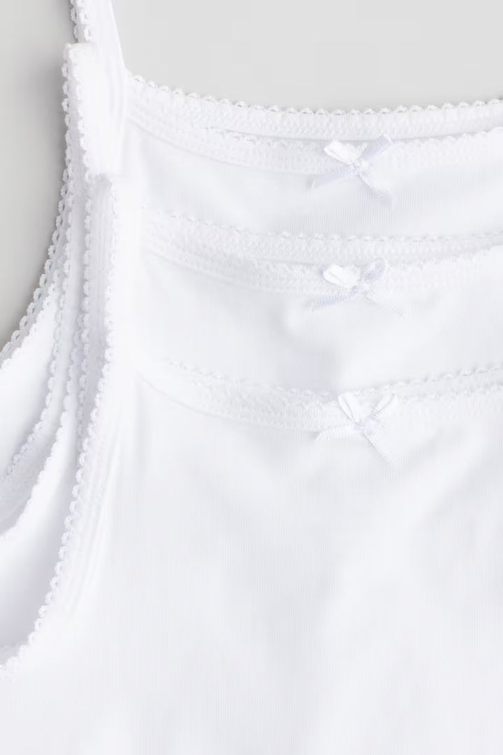 H&M 3-pack Jersey Tank Tops