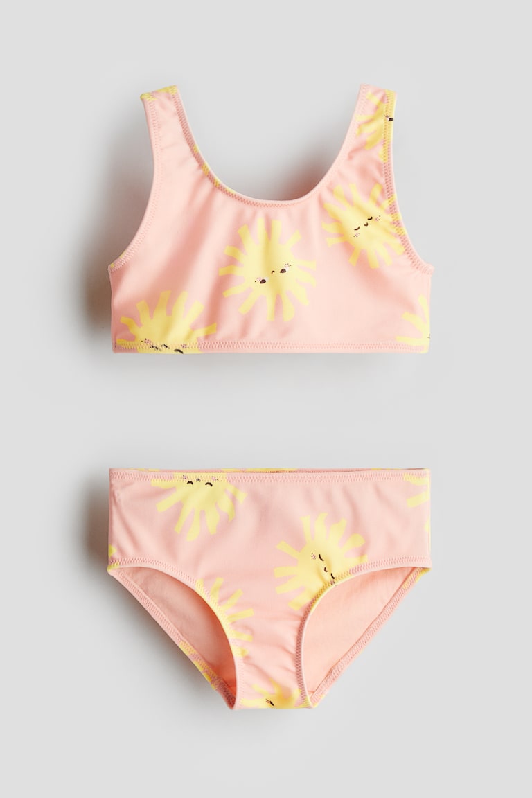 H&M Printed Two-Piece Swimsuit