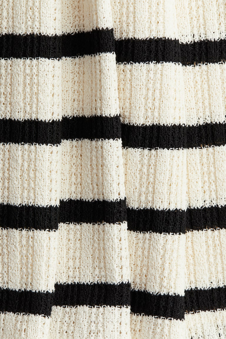 H&M Textured-knit Skirt