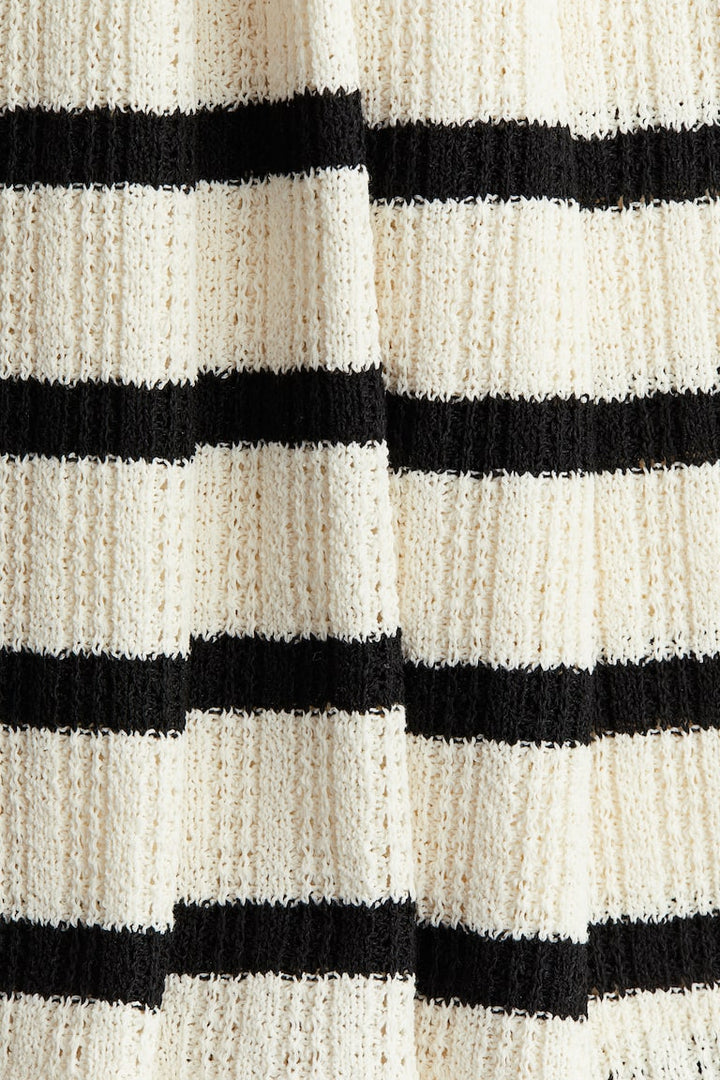 H&M Textured-knit Skirt