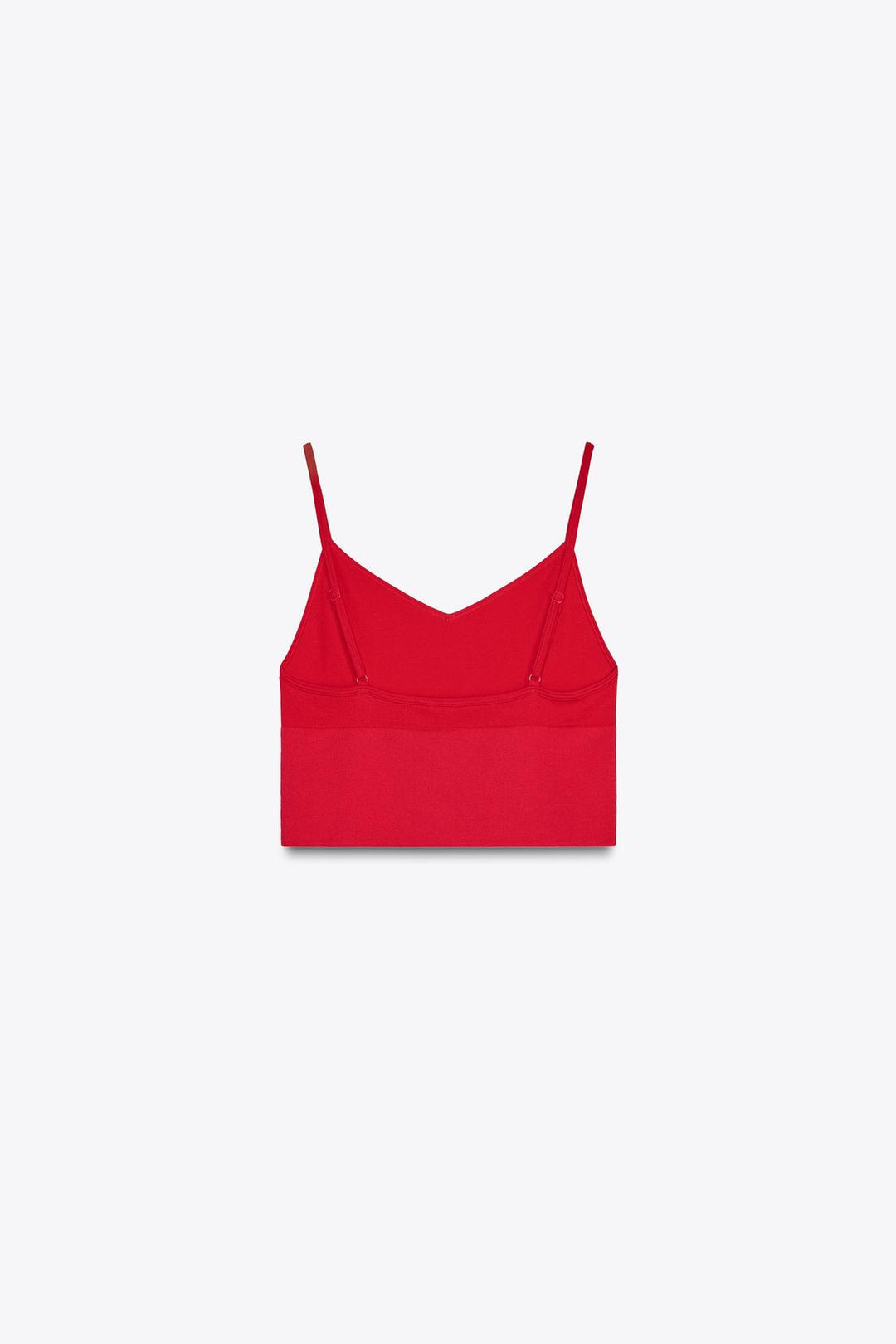 ZARA SEAMLESS CROP TOP