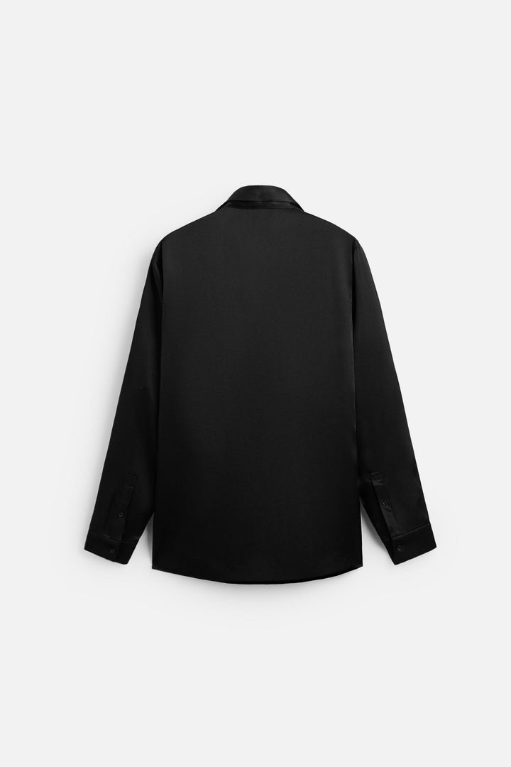 Zara FLOWY BOW SHIRT
